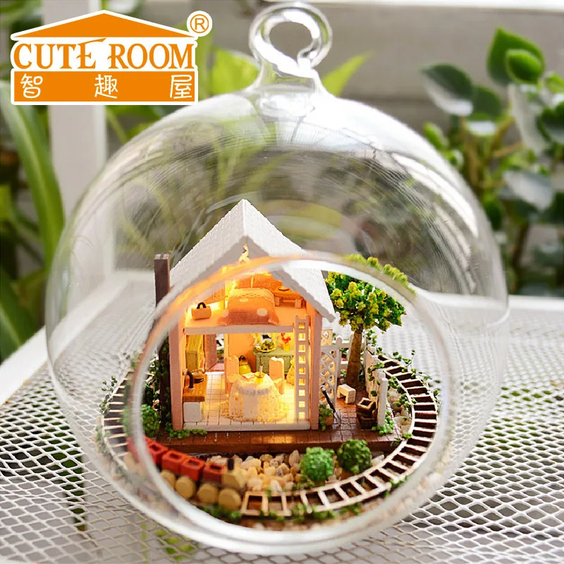 Chi Fun house diy cabin priced wholesale explosion models B-008 Pandora magic garden handmade birthday gift | Инструменты