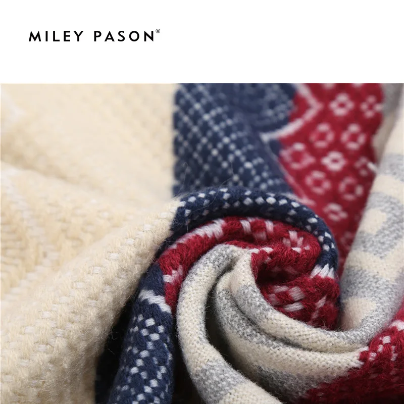 Модный зимний кашемировый шарф женское теплое пончо роскошный бренд пашмины женский платок Мягкий кашемировый шарф одеяло шарф M1720