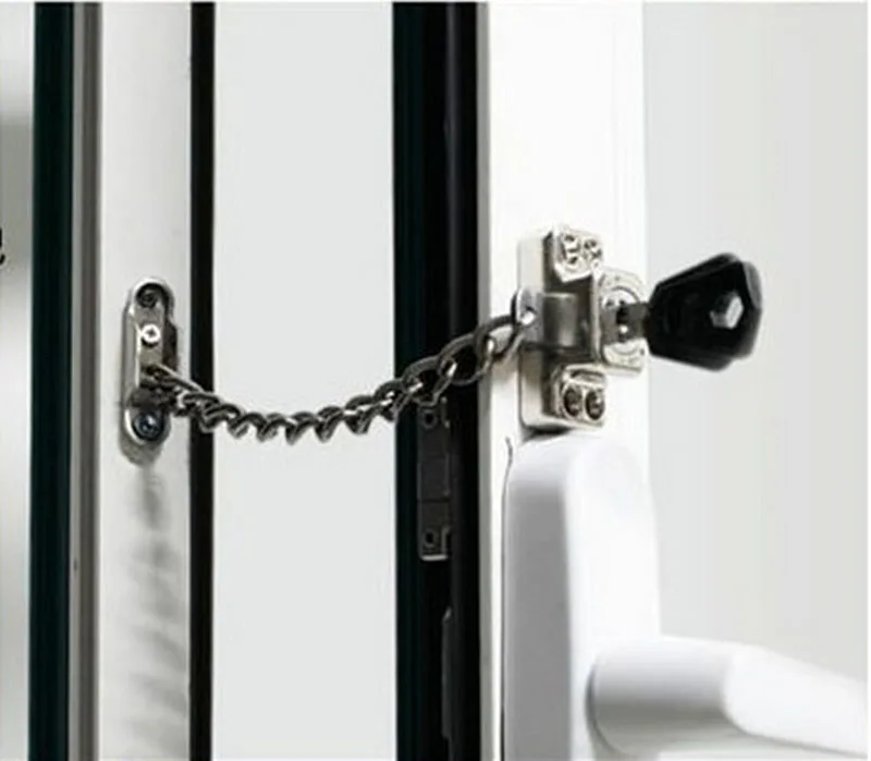 Chain window Lock/Steel window Chain Lock Hardware,Protecting the