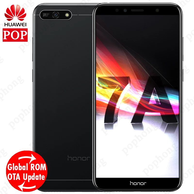 

Global Rom HONOR 7A Smartphone 3GB 32GB 5.7 inch Snapdragon 430 Octa Core Dual SIM Android 8.0 Fingerprint unlock 13.0MP 3000mAh