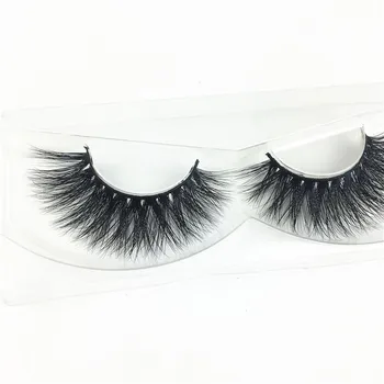 

1pair/lot 100% real 3d mink fur strip false eyelash long individual eyelashes mink lashes extension MK-08