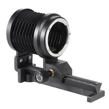 Soufflet de Macro-audition, pour objectif de montage Nikon F D90 D80 D60 D7100 D7000 D5300 D5200 D5100 D3300 D3100 D3000 Al SLR
