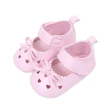 MUQGEW для маленьких девочек, детская обувь, новорожденные мягкий, для новорожденных подошва противоскользящая спортивная обувь для принцессы с бантом для девочек, для тех, кто только начинает ходить