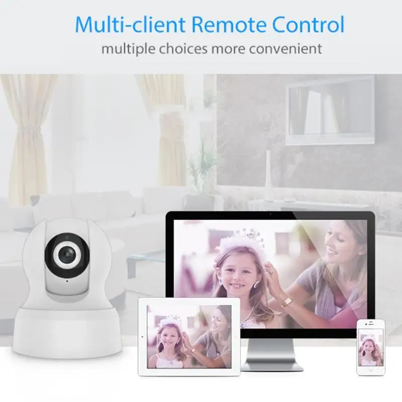 NEO H.264 WiFi IP Vision Camera Wireless Smart 720P HD Camera Network Night Free P2P Server Easy Setting Scanning QR Code
