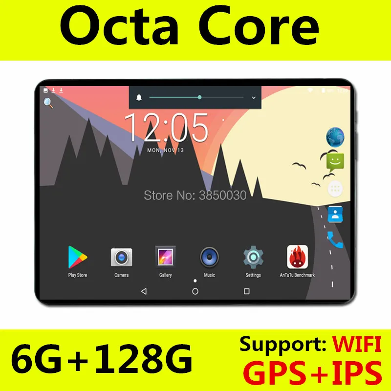 

Free shipping 10 inch tablet PC Octa Core 6GB RAM 64GB ROM Android 9.0 WiFi Bluetooth Dual SIM Cards 3G 4G LTE Tablets 10.1