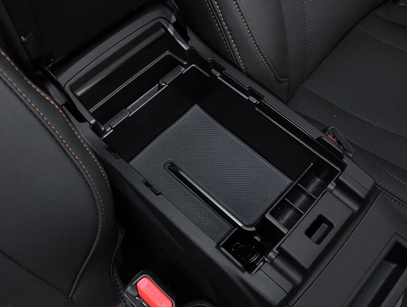 For-Subaru-XV-2018-2019-Interior-Black-Console-Glove-Central-Armrest-Box-Organizer-Storage-Tray-Car