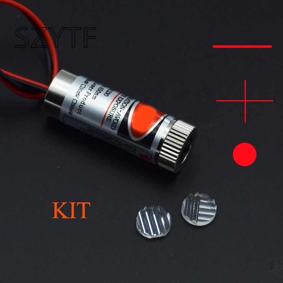 

5MW red cross line laser industrial laser modules kit
