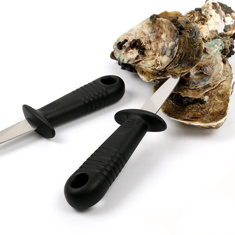 KCASA KC-WC07 Stainless Steel Oyster Opener Knife Seafood Clam Shellfish Shucker Knife Kitchen Tools