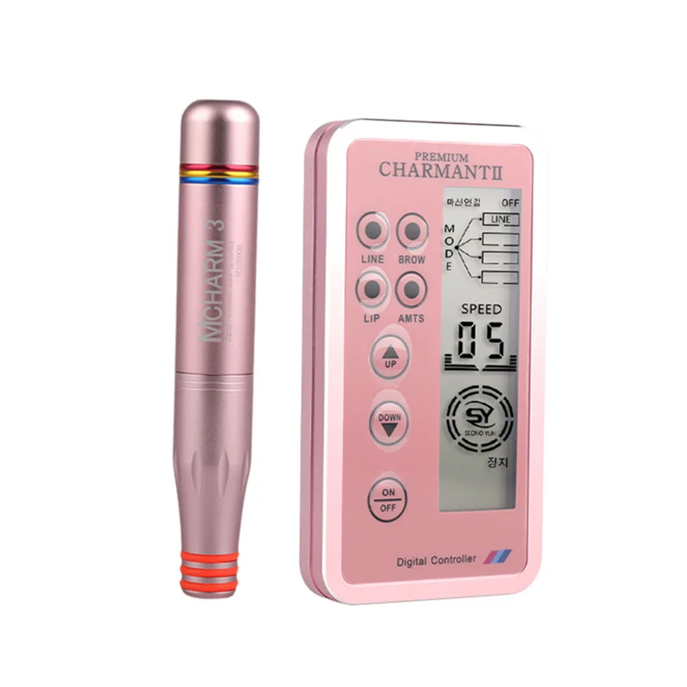 

High Quality Digital Permanent Makeup Eyebrow Machine Kits Lips Rotary Swiss Motor Tattoo Tools Dropshipping
