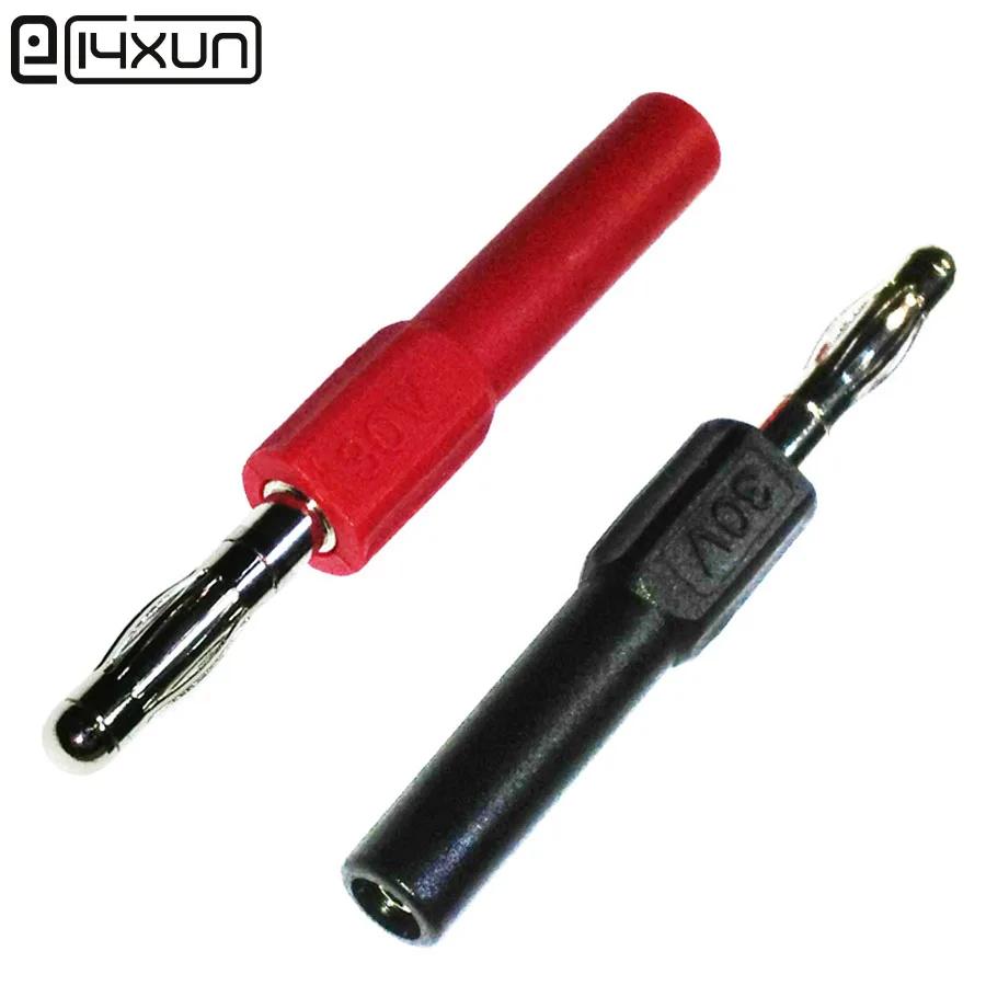 High Qualaity 4mm Male Turn 2mm Female Banana Plug Adaptor Connector