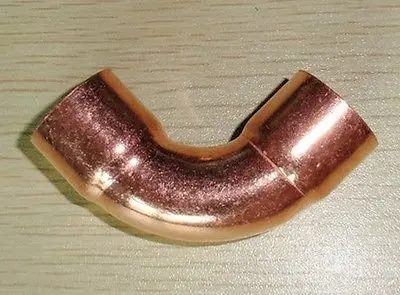 67x1.7mm 90 Degree Elbow Copper End Feed Lond Radius Pipe Fitting Plumbing for gas water oil | Обустройство дома