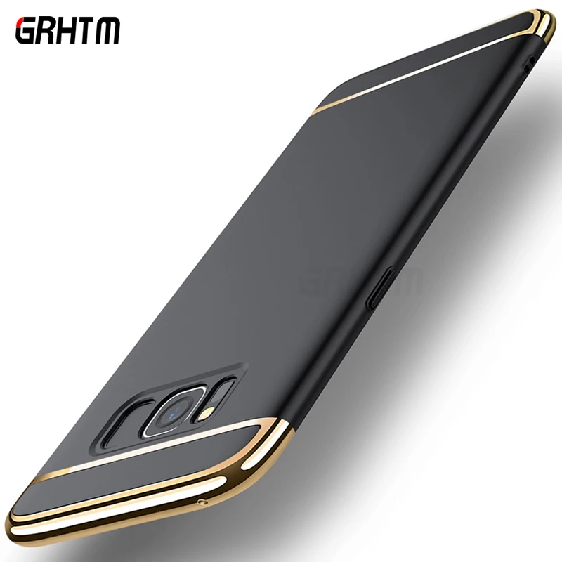 

Luxury Phone Case For Samsung Galaxy A5 A7 A8 Plus 2018 Hard Back Cover For Samsung S8 S9 Plus S10E J4 J6 Plus J8 2018 Case