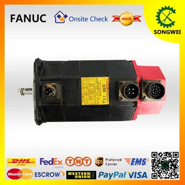 FANUC USED MOTOR A06B-0123-B175 SERVO MOTOR CNC PARTS