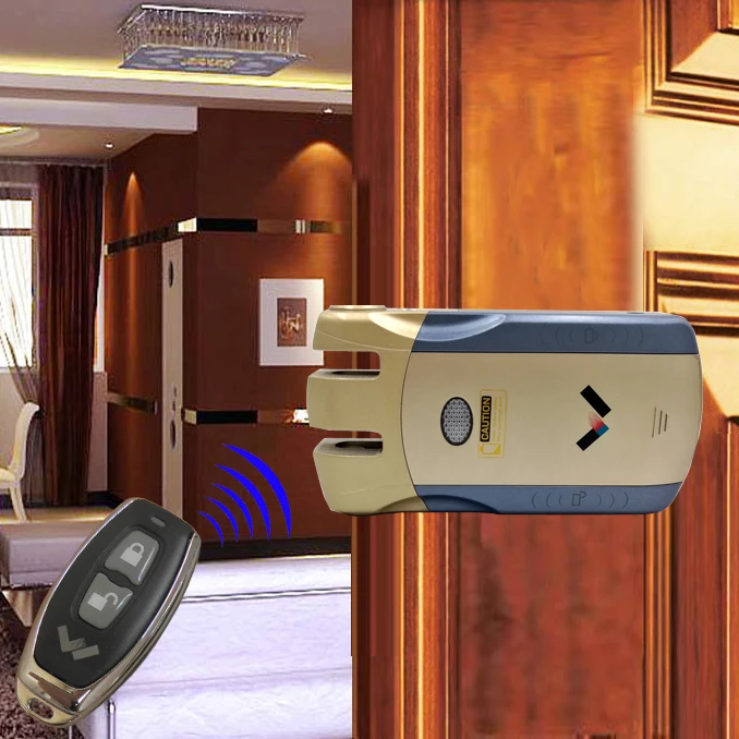Wireless Stealth Remote Control Electronic Entry Deadbolt Keyless Door