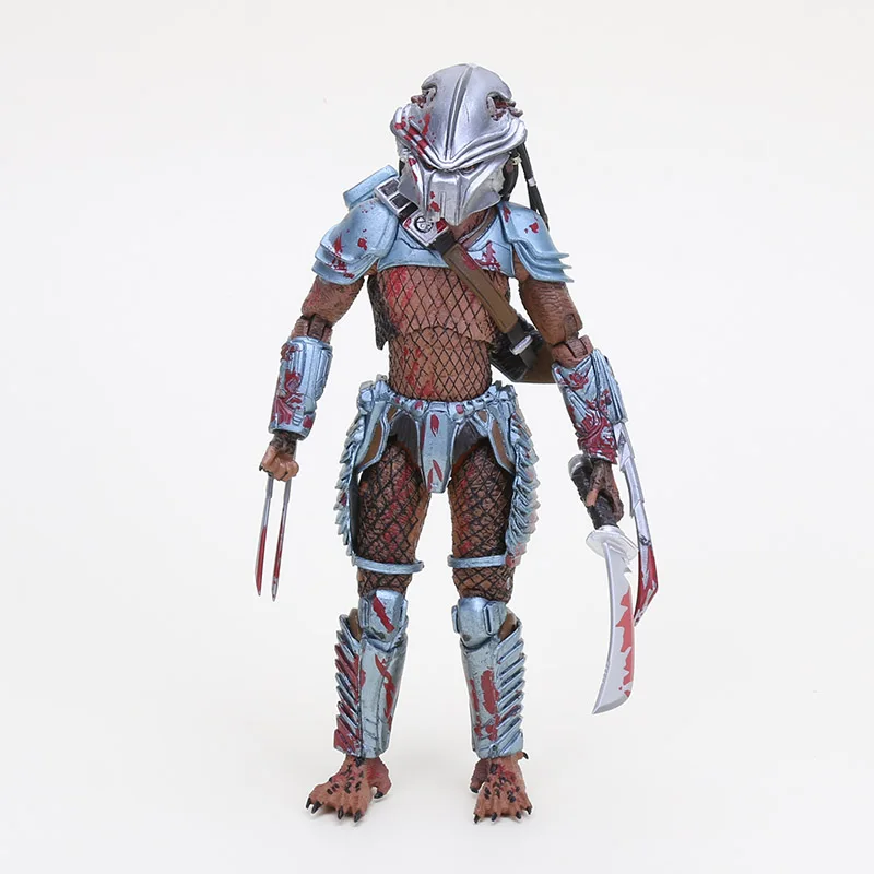 21 см игрушки NECA 1986 Alien vs Predator Machiko Noguchi Hornhead хищник, ПВХ фигурка Коллекционная модель куклы Aliens Eggs