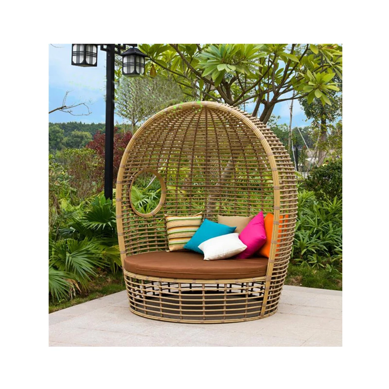 Factory Outlets Garden Patio Wicker Outdoor Ancient House Lounge Garden Patio Wicker Outdoor