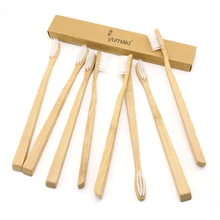 DR. PERFECT 24 шт./лот квадратная стильная бамбуковая Зубная Щетка Оптом Экологичная деревянная бамбуковая зубная щетка для ухода за полостью рта с мягкой щетиной