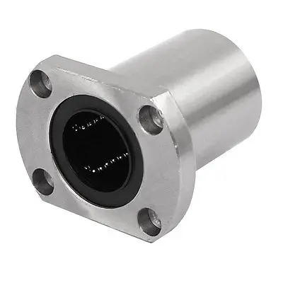 

LMH25UU 25mm Inner Dia Oval Flange Mounted Linear Motion Bushing Ball Bearing