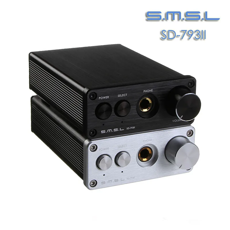 SMSL SD-793II DAC DIR9001 PCM1793 OPA2134 24 бит 96 кГц коаксиальный/оптический Iutput+ мини домашний усилитель мощности Amp алюминиевый корпус