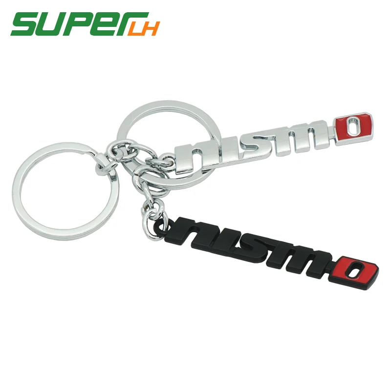 

Fashion Car Keyring Keychain Key Ring Auto Key Chain For Nissan Nismo Almera Tiida X Trail Note Juke Teana 350Z 370Z GTR Styling