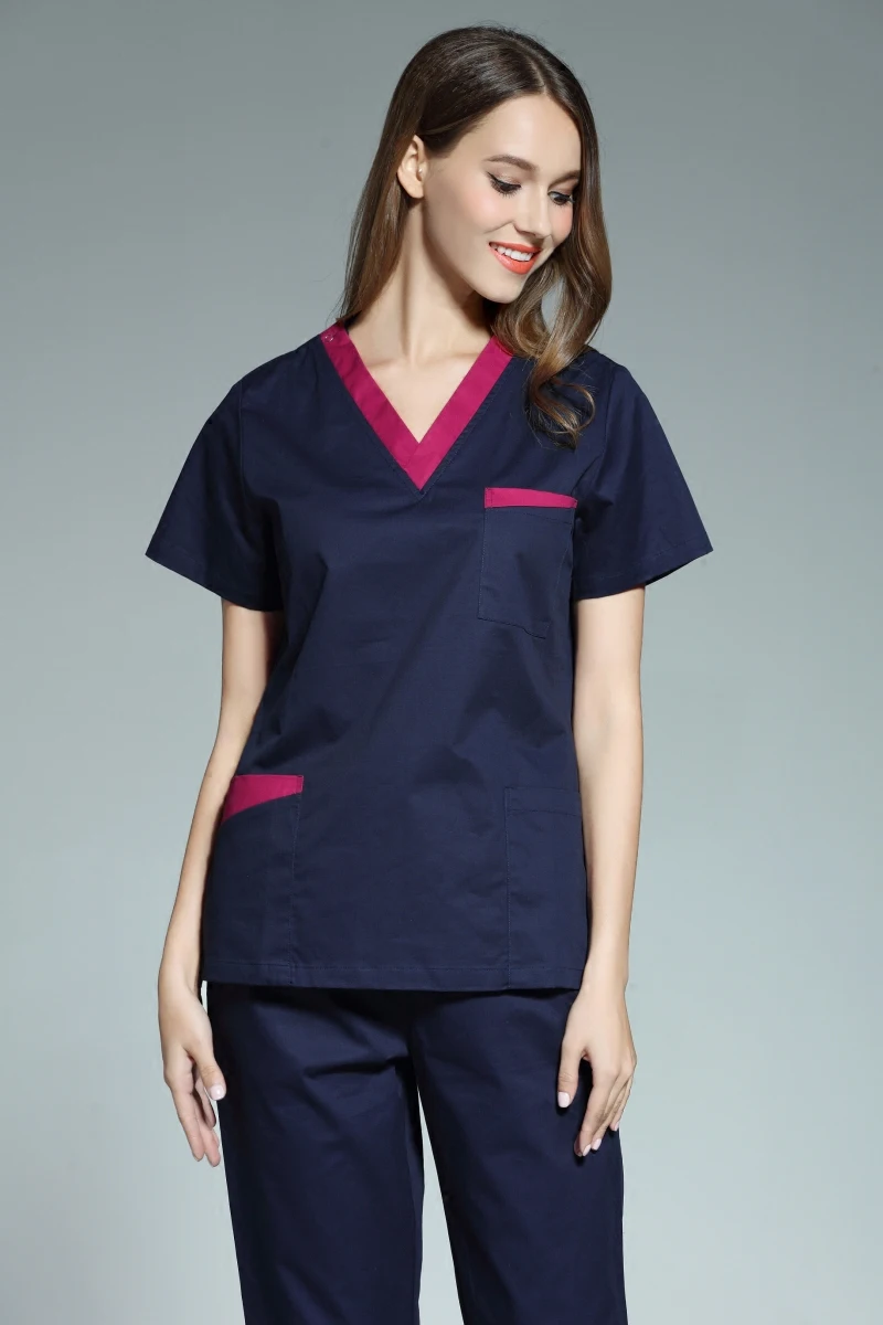 New Arrival women hospital medical uniform scrub dental clinic beauty