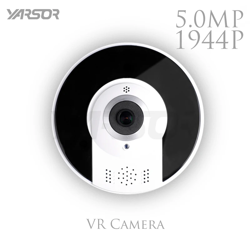 

VR360S5 Super HD 5.0MP Wireless Fisheye 360 degree VR Camera Home Security Night Vision Indoor Use Surveillance IP Camera