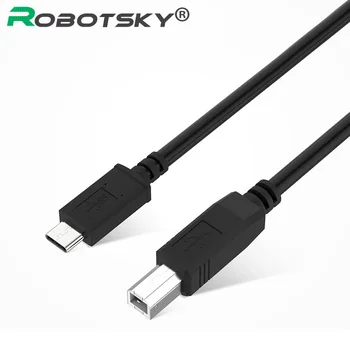 

USB 3.1 Type C Male to USB 2.0 B Male Standard Cable For Printer Scanner Cable for Macbook Pro 15inch 13 inch