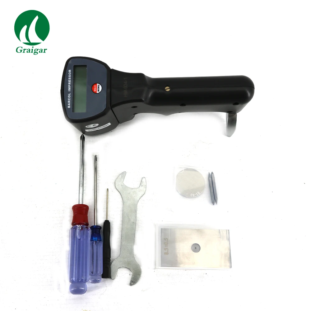 HM 934 1 Barcol Impressor Aluminum Hardness Tester Meter can be Used