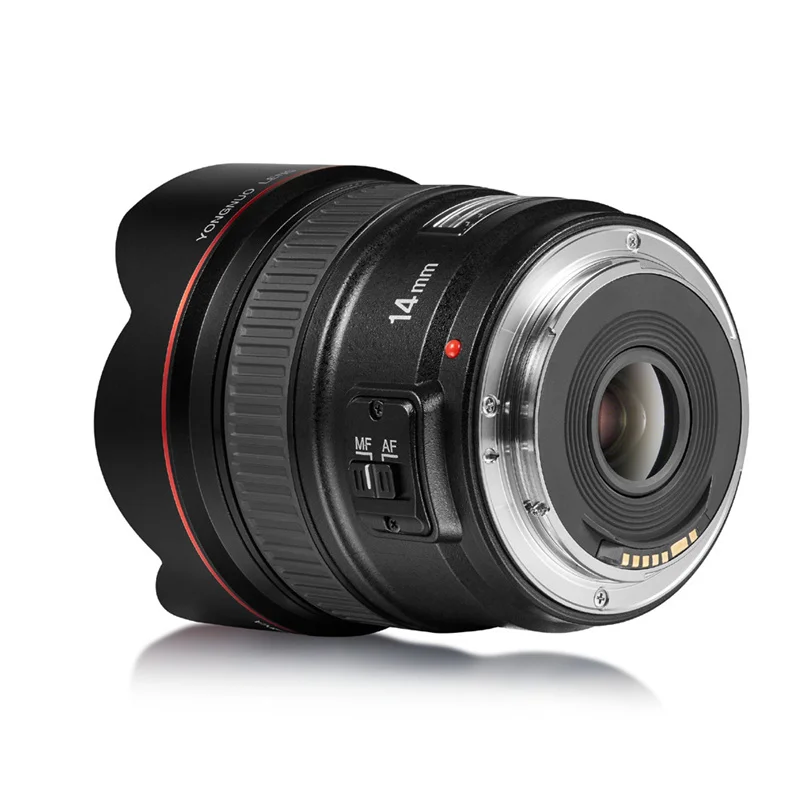 Сверхширокоугольный объектив YONGNUO YN14mm F2.8 Автофокус AF MF металлический с