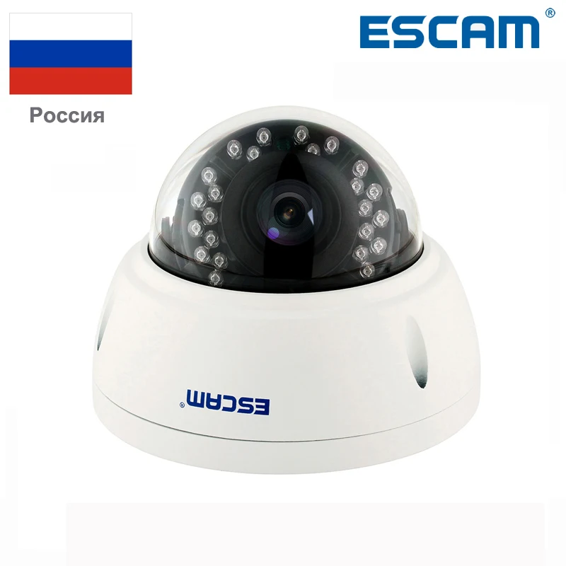 

ESCAM QD420 Dome IP Camera 4MP H2.65 IR Night Vision Outdoor Surveillance Camera Onvif P2P waterproof IP66 Security CCTV Camera
