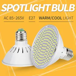 Светодиодный светильник E27 лампа 220 В прожектор e27 Lamapara светодиодные кукурузные лампы 2835SMD 15 Вт 20 Вт экономия энергии лампочки для