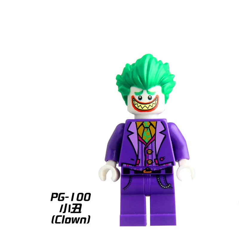 Legoing Marvel Ation Movie Figures Batman Joker Harley Quinn Building Blocks Model Toys for Children Compatible With Legoin jm80