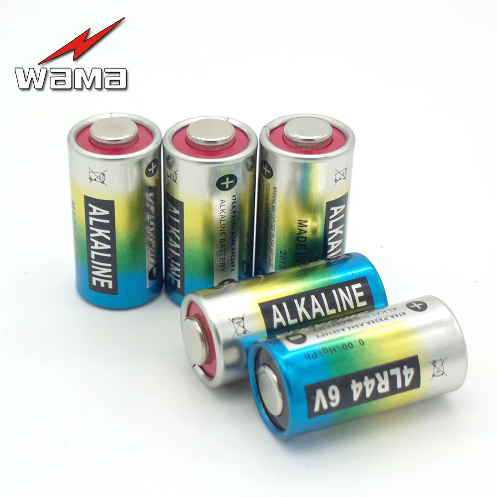 5x Wama 4LR44 6V сухая щелочная батарея дрессировка собак шоковые ошейники опт 28A 4AG13
