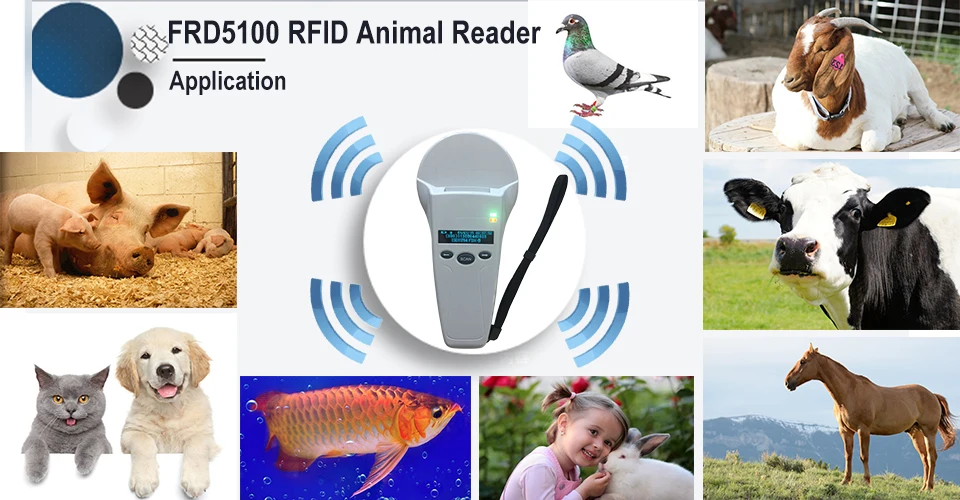 Штрих-Bluetooth pet ID микрочип reader ISO11784/5 FDX-B HDX, ID64 RFID чип животное сканер