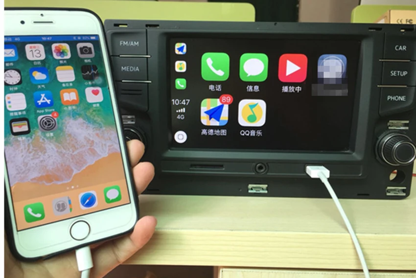 6 5 MIB MQB автомобильное радио Carplay mirrorlink Bluetooth OPS камера заднего вида для VW Golf 7 MK7 семь