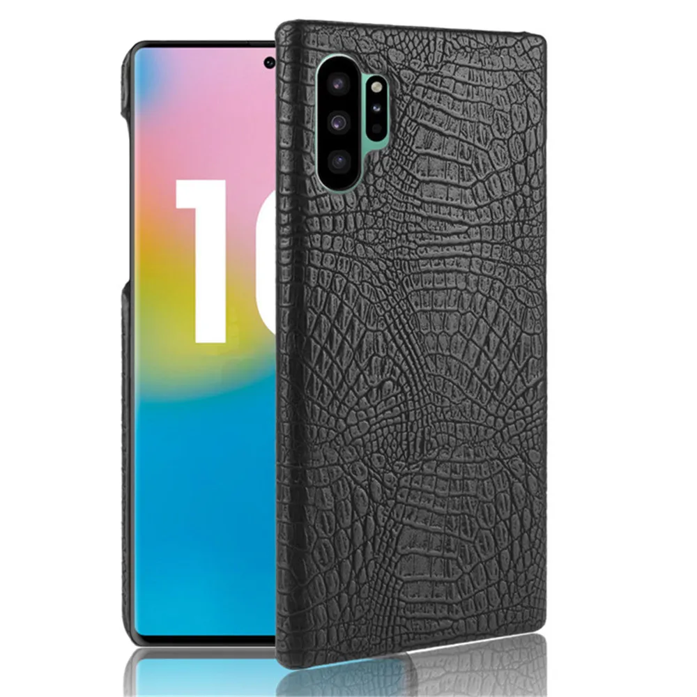 

For Samsung Note 10 Plus Luxury Crocodile Skin Hard Back Cover Case For Samsung Galaxy Note 10 Pro Note 10+ Note10 Phone Case