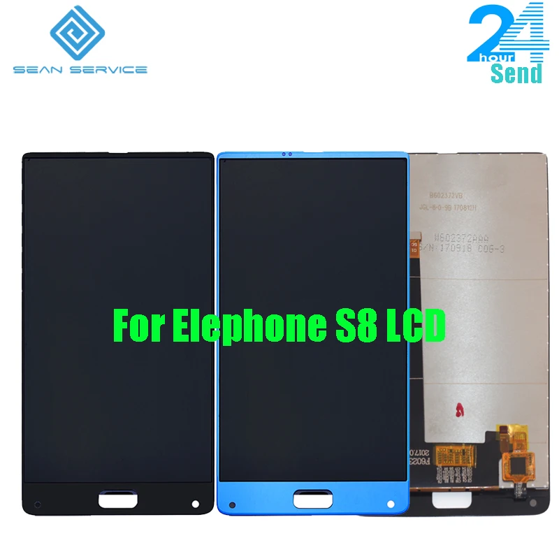 

100% Original Elephone S8 LCD Display + Touch Screen Digitizer Assembly Panel Digital Replacemen Tools 6.0 inch 2560x1440P Stock