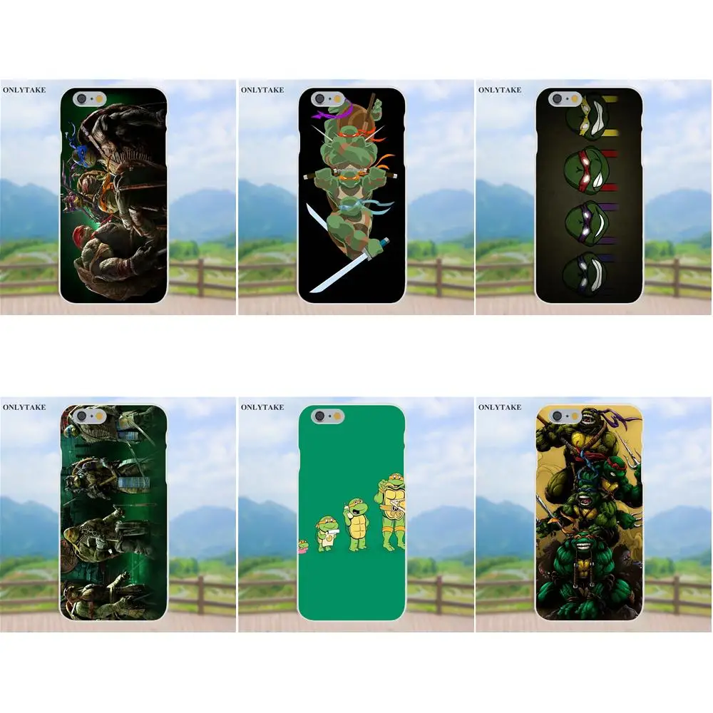 

Teenage Mutant Ninja Tmnt Soft Fashion Cover Case For Apple iPhone 4 4S 5 5C SE 6 6S 7 8 Plus X Galaxy Grand Core II Prime Alpha