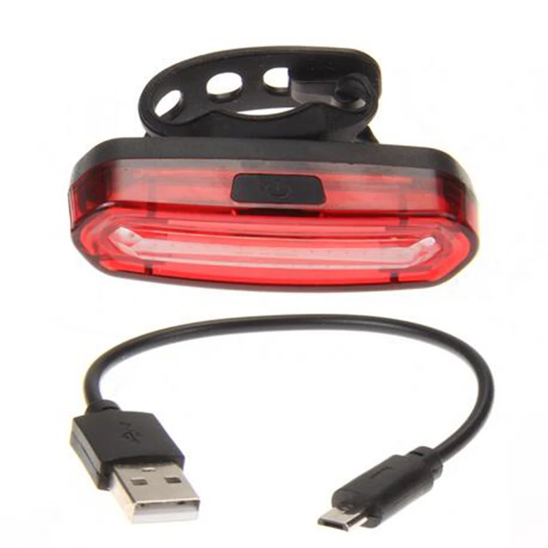 

Bicycle Rear Light Safety Warning Riding Taillight Rear Seat USB LED Bicycle Cycling Light Rechargeable Waterproof LT0067
