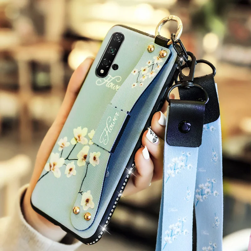 SemgCeKen Алмазный держатель чехол для huawei honor 20 pro lite honor20 20pro роскошный оригинальный