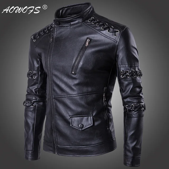 roupa de couro masculina