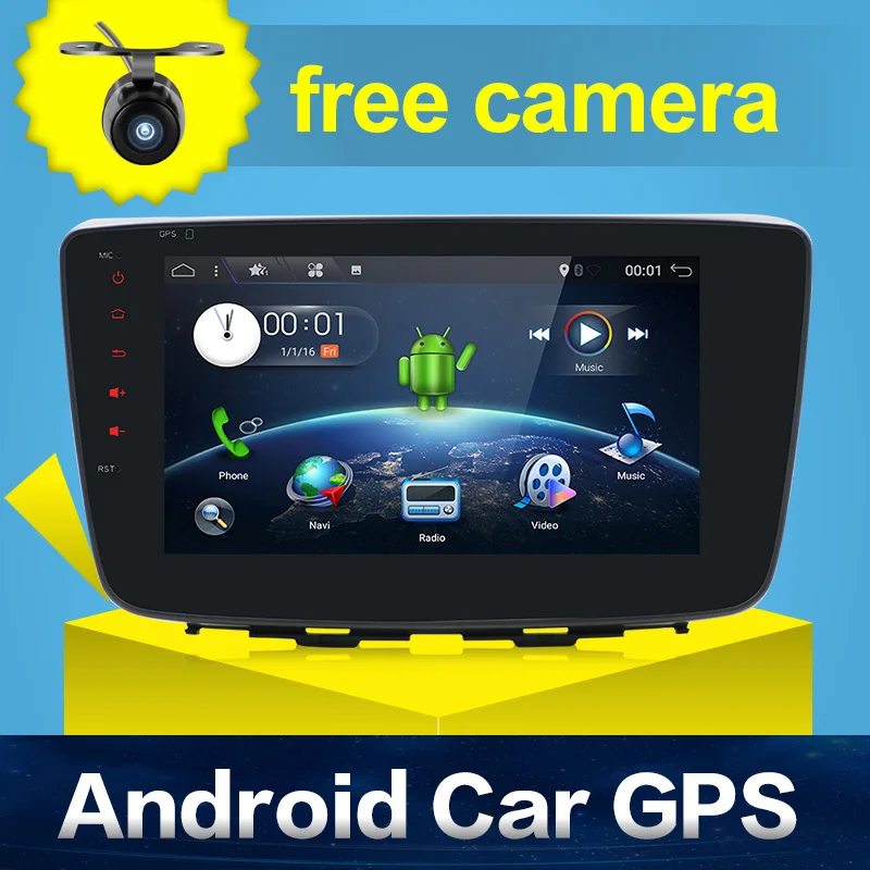 Quad Core Android 7 1 font b Car b font GPS Navigation font b Car b