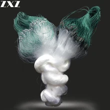 3 camadas Fly Fishing Net 60m 70m 80 3m Pegajoso Líquido Malha de Arame Para Peixe Grande Aumento de Peso armadilha do caranguejo Malha Pendurado Redes de Pouso