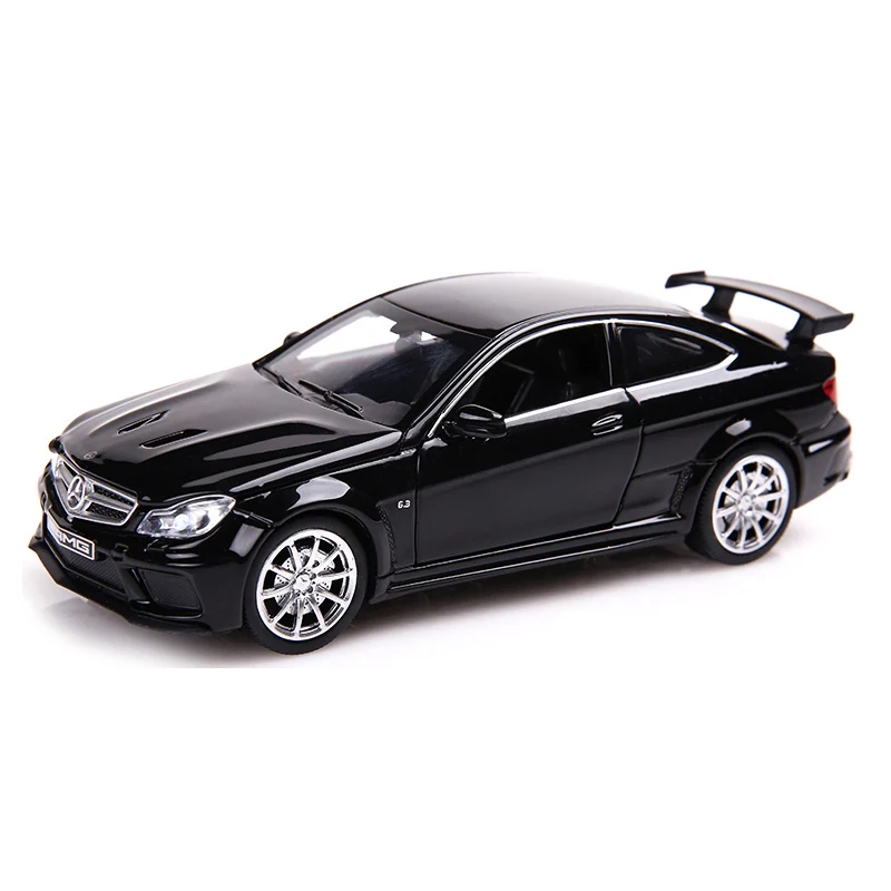 Lowest Price C63 Diecast Alloy Toy Metal Cars 1:32 Scale Simulation Pull Back Cars Model with Sound and Light Children Collection Auto Toys Lowest Price C63 Diecast Alloy Toy Metal Cars 1:32 Scale Simulation Pull Back Cars Model with Sound and Light Children Collection Auto Toys
