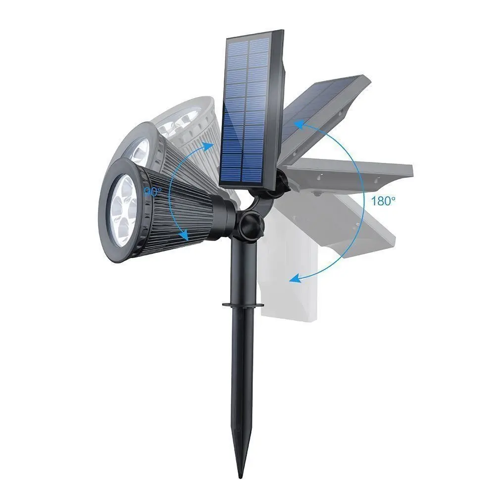 T SUNRISE 2 pacote solar spotlight led