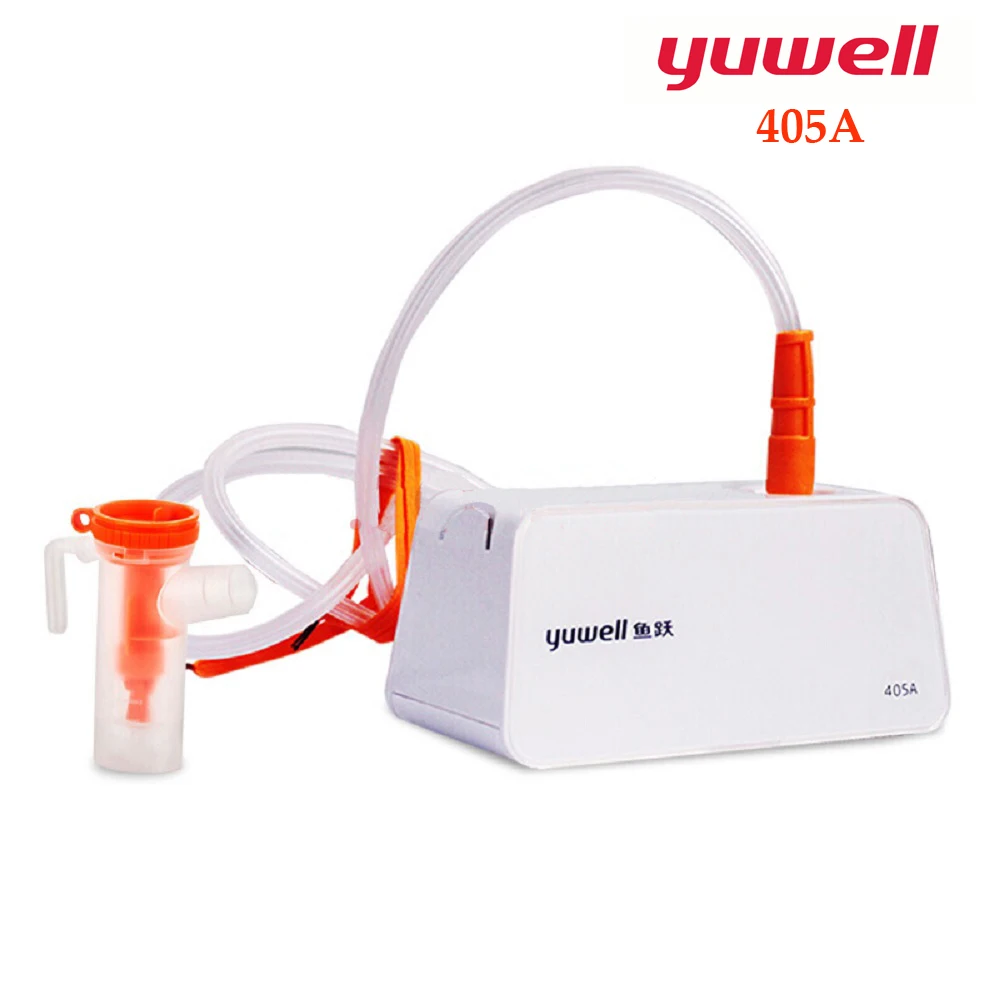 

YUWELL Air compressing Nebulizer/405A Adjustable Medical Nebulizer Asthma Inhaler Children allergy relief Therapy Atomizer