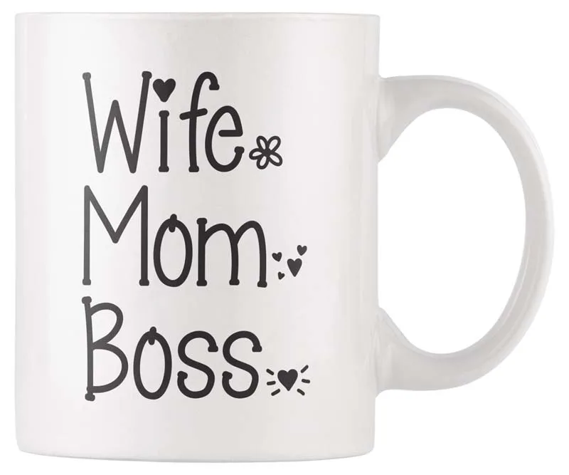 mom wife boss mug