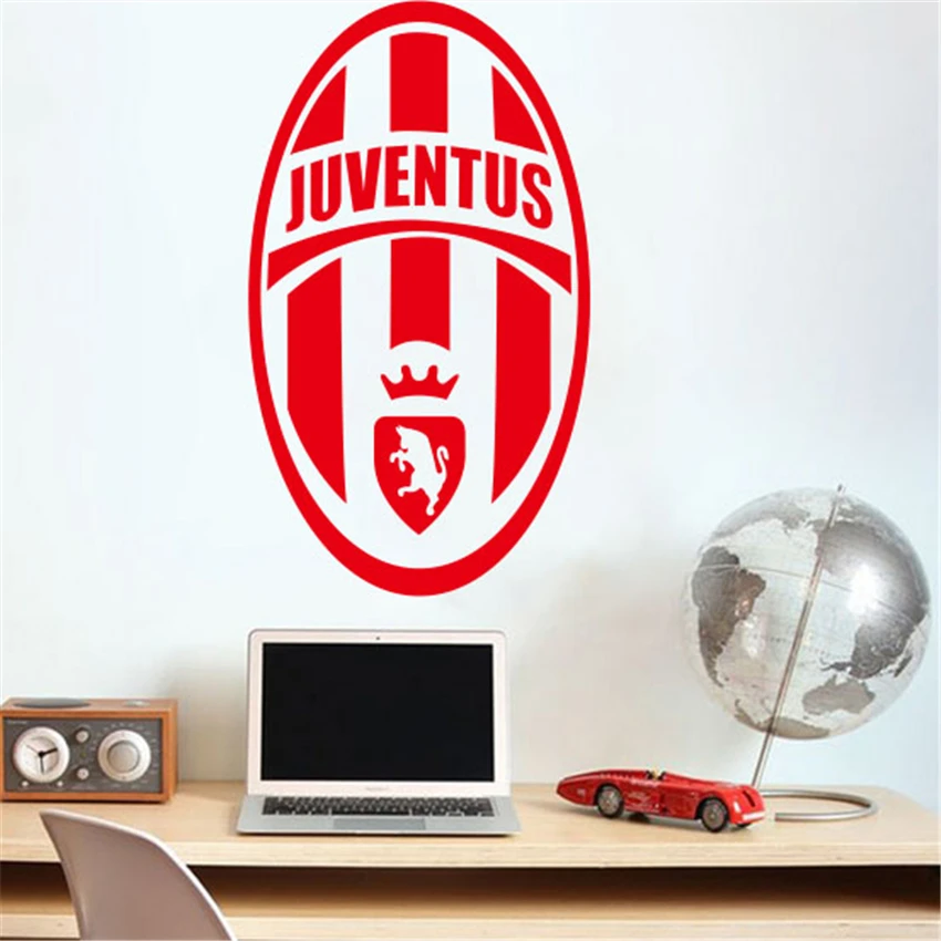 

Football Europe League team logo symbol wall stickers for kids room removable home decals vinyl art decoration Quote Mural J60