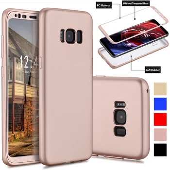 

Luxury 360 degree FullCover Soft TPU Scratch Resistant Case For Samsung Galaxy S8 / S8 Plus