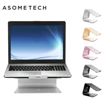Aluminium laptop Desktop Holder Stand For Macbook Air Pro Ergonomics Notebook Cooling Riser Support For 11-17 inch Laptop Stands fashion laptop stands wooden stand for notebook holder with cooling function universal wood bracket for laptop